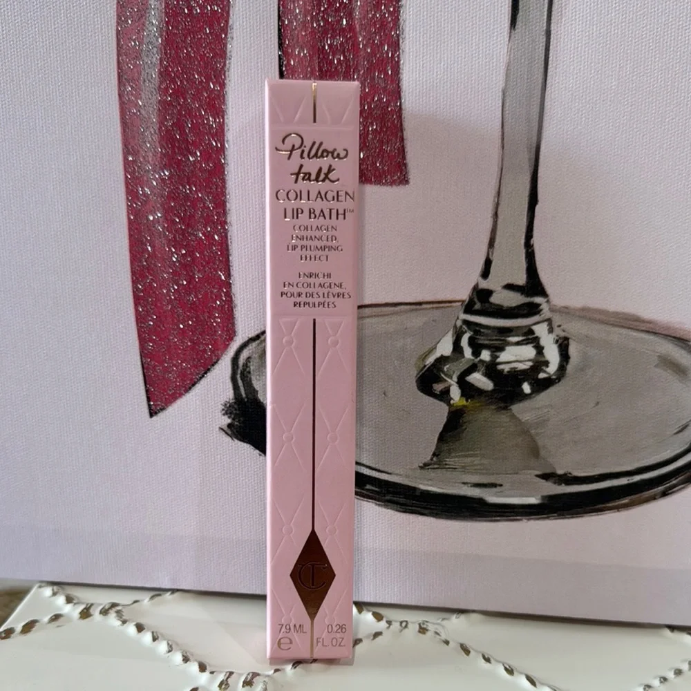 💖Charlotte Tilbury Pillow Talk COLLAGEN LIP BATH